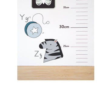 Height Chart - Alphabet - Arlo & Co