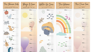 Height Chart - Balloons (colourful) - Arlo & Co