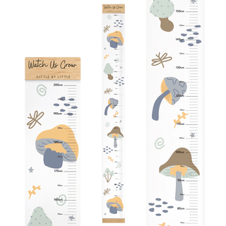 Height Chart - Mushrooms - Arlo & Co