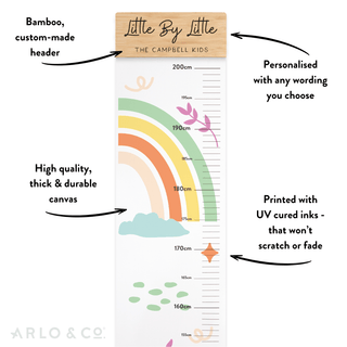 Height Chart - Rainbow - Arlo & Co