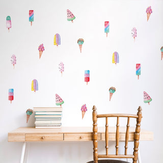 Ice-Cream Wall Decal Set - Arlo & Co