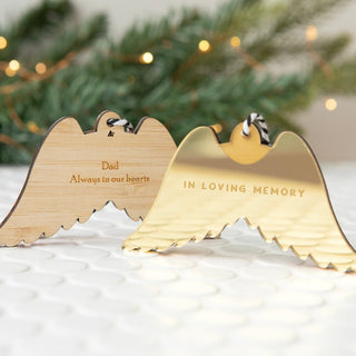 Luxe Angel Wing Ornament - Arlo & Co