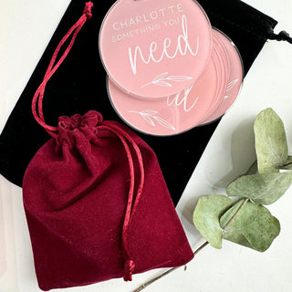 Luxe Velvet Gifting Bag (Simplicity Tags) - Arlo & Co