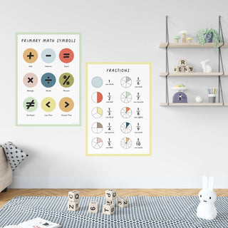 Math Symbols Wall Decal - Arlo & Co