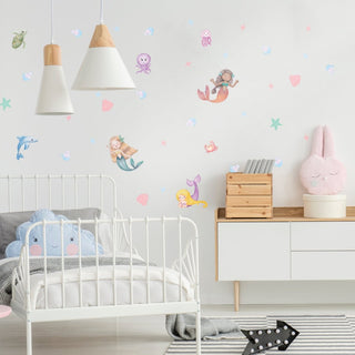 Mermaid Wall Decal Set - Arlo & Co