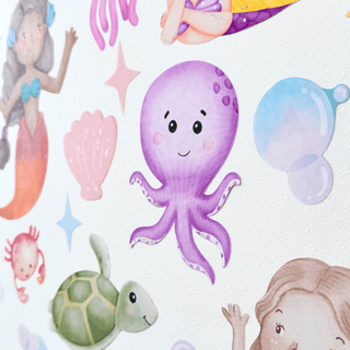 Mermaid Wall Decal Set - Arlo & Co