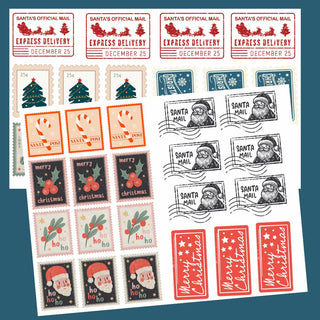 North Pole Delivery 📮 Sticker Pack - Arlo & Co