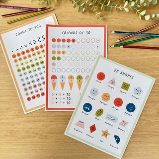 Numeracy A4 Bundle - Early Years - Arlo & Co