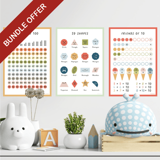 Numeracy A4 Bundle - Early Years - Arlo & Co