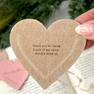 Heart Leather Page Keeper - Arlo and Co