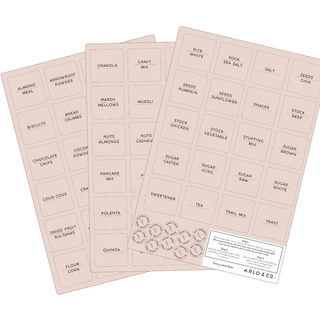 Pantry Labels - The Essentials - Arlo & Co