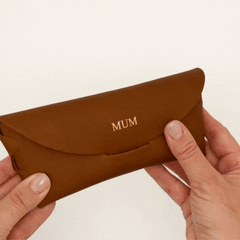 Personalised Leather Glasses Case - Arlo & Co