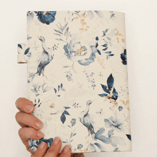 Personalised Leather Journal - Florals - Arlo & Co