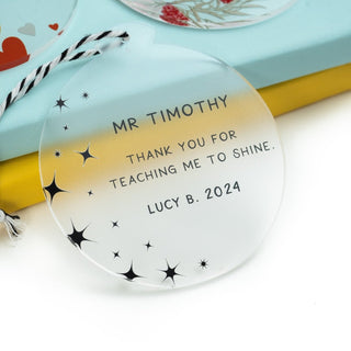 Personalised Teacher Ornaments - Arlo & Co