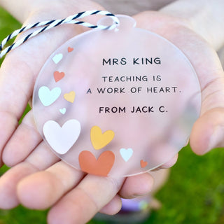 Personalised Teacher Ornaments - Arlo & Co