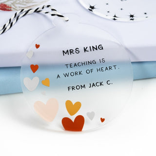 Personalised Teacher Ornaments - Arlo & Co