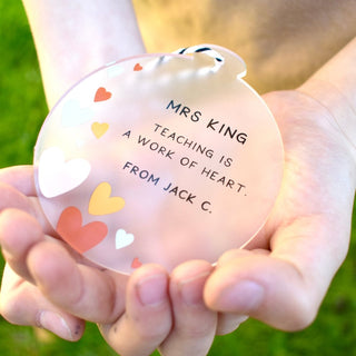 Personalised Teacher Ornaments - Arlo & Co
