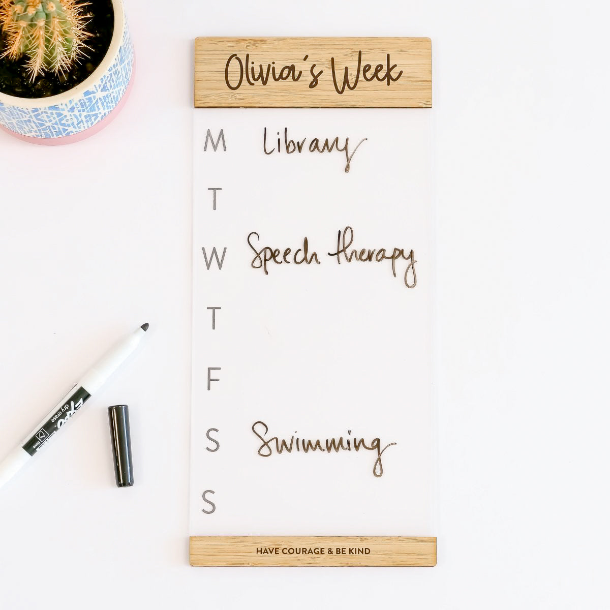 Personalised Weekly Planner - Arlo and Co