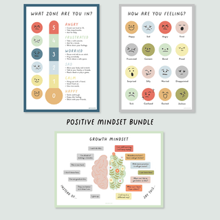 Positive Mindset A4 Bundle - Arlo & Co