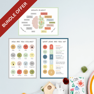 Positive Mindset A4 Bundle - Arlo & Co