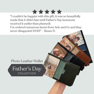 Photo Leather Wallet - Arlo and Co