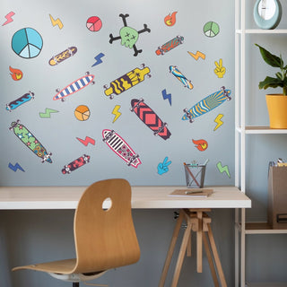 Skateboards Wall Decal Set - Arlo & Co