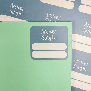 Subject Label (FULL COLOUR) - Arlo and Co