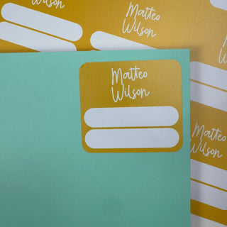 Subject Label (FULL COLOUR) - Arlo & Co