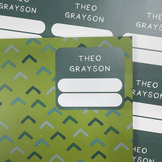 Subject Label (FULL COLOUR) - Arlo & Co