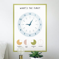 Telling Time Wall Decal - Arlo & Co