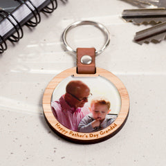 Round Luxe Photo Keytag - Arlo and Co