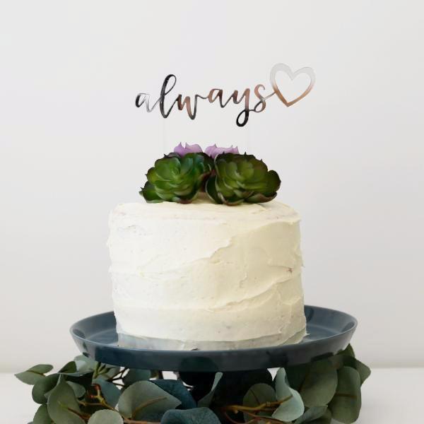 Always' Cake Topper - Arlo and Co