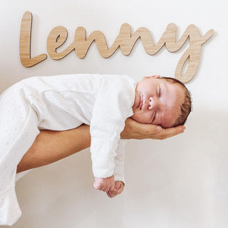 Bamboo Name Plaque - 4 Fonts, 3 Sizes - Arlo & Co