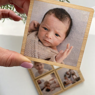 Bamboo Photo Magnet Set - Arlo & Co