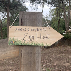 Easter Egg Hunt Sign - Arlo and Co