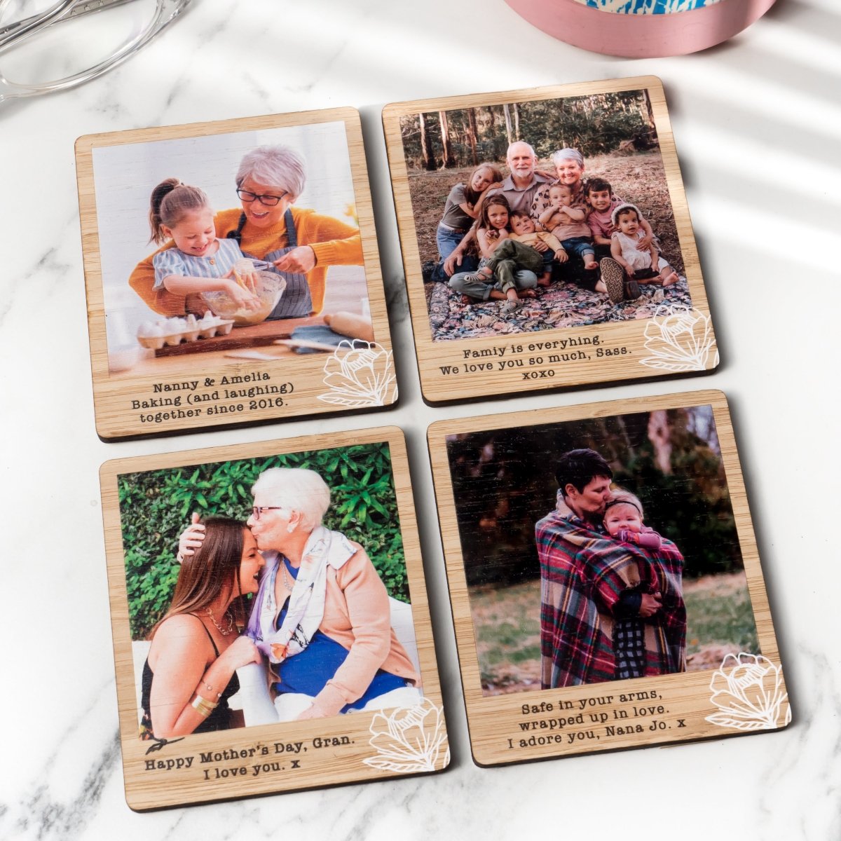 Floral Photo Magnet - Arlo & Co