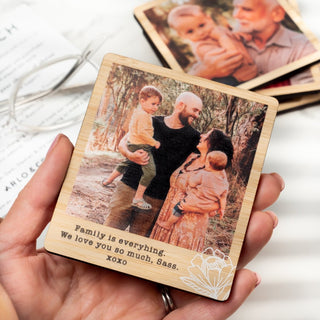 Floral Photo Magnet - Arlo & Co