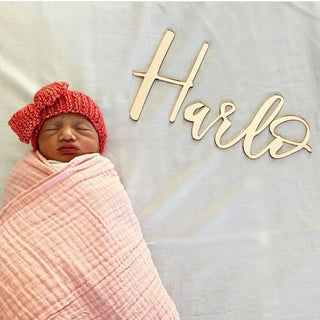 Gold Mirror Name Plaque - 4 Fonts, 3 Sizes - Arlo and Co