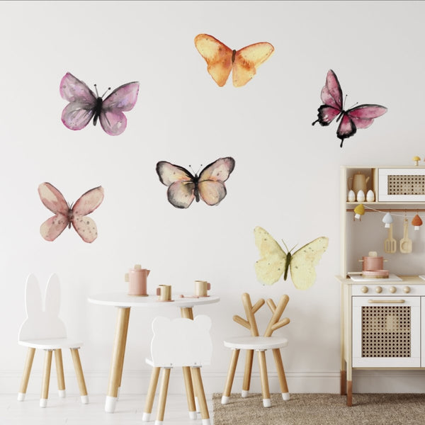 Large Butterfly Wall Decals