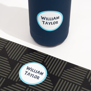 Large Round Name Labels - CLASSIC - Arlo & Co