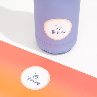 Large Round Name Labels - CLASSIC - Arlo & Co