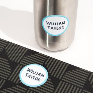Large Round Name Labels - CLASSIC - Arlo & Co