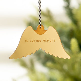 Luxe Angel Wing Ornament - Arlo & Co