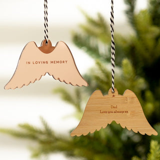 Luxe Angel Wing Ornament - Arlo & Co