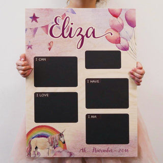 Mini Birthday Board - Unicorn - Arlo and Co
