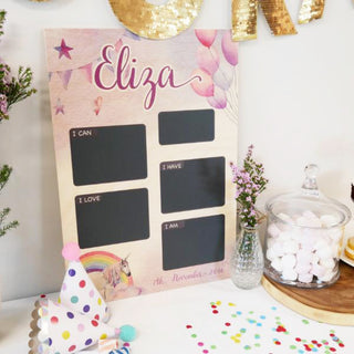Mini Birthday Board - Unicorn - Arlo and Co