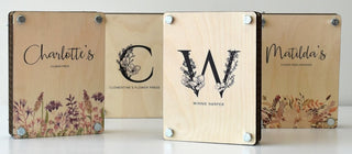 Monogram Flower Press - Arlo and Co