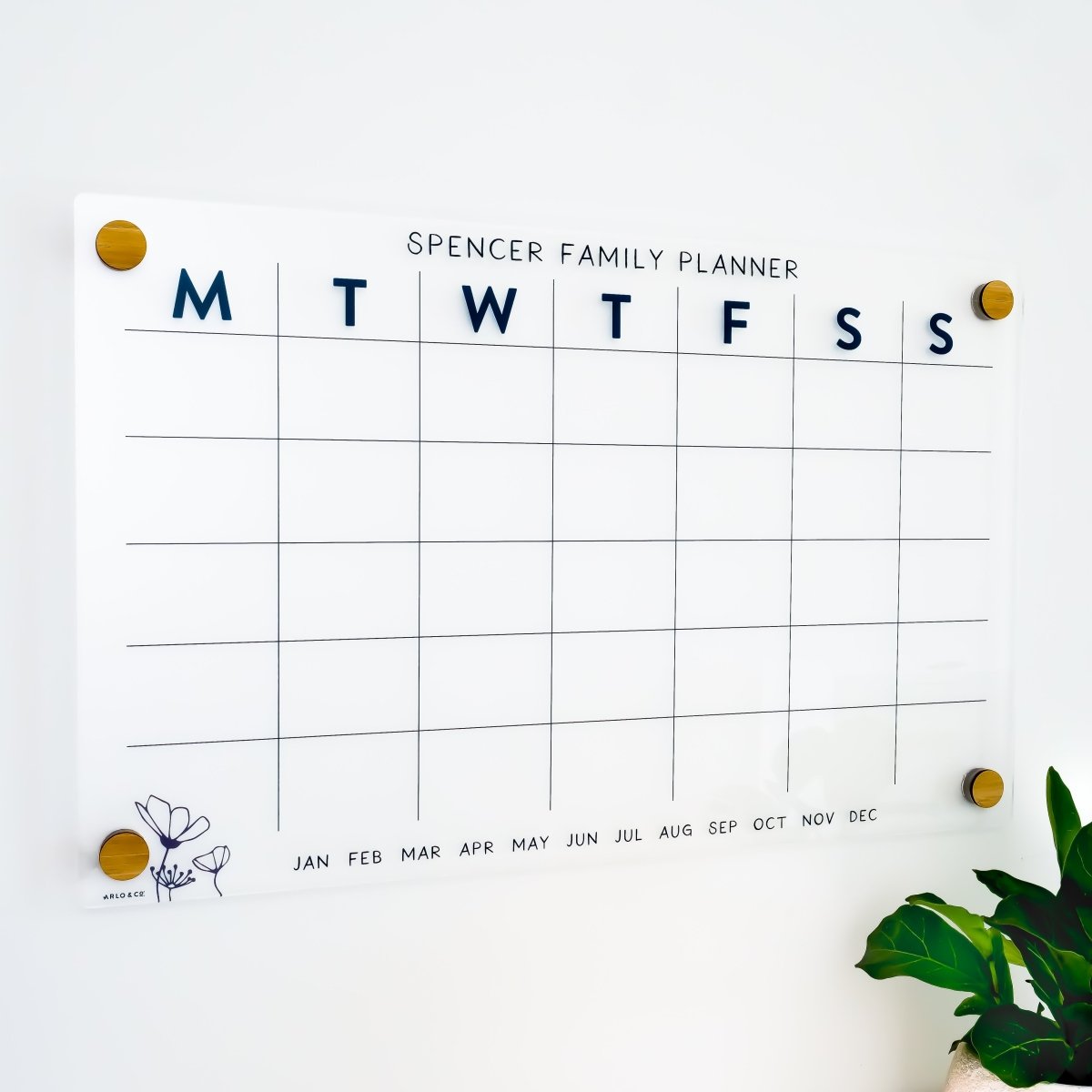 Monthly Family Planner - Poppy Design - Arlo & Co