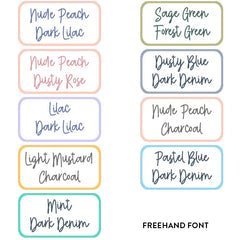 Name Labels - VALUE PACK Mixed CLASSIC - Arlo & Co