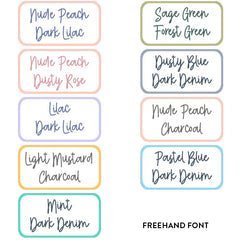 Name Labels - VALUE PACK Mixed CLASSIC - Arlo & Co